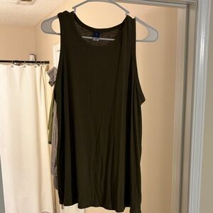 Old Navy Dark Olive Tank Top